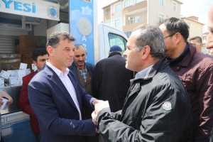 Vatandaşlarımıza kandil simidi ikram ettik